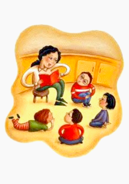 Imagen del taller - Cuentacuentos. El niño de las cavernas