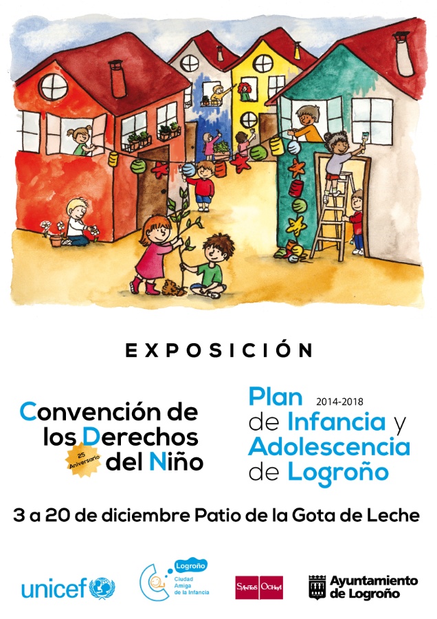 Cartel Exposición Convención de los Derechos del Niño y Plan de Infancia 2015
