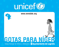 Dorsal Unicef Gotas para Níger