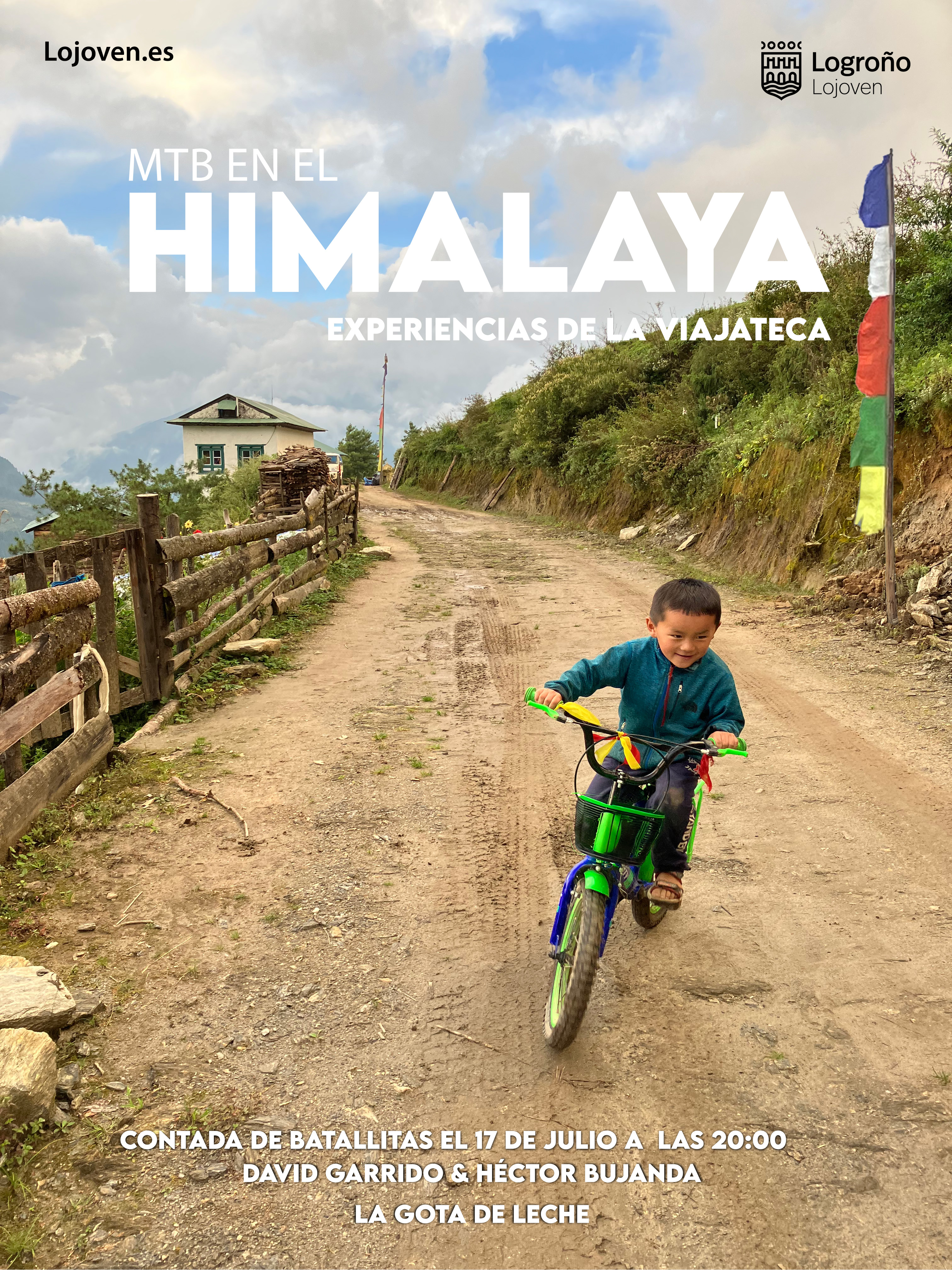 “MTB en el Himalaya” con David Garrido y Héctor Bujanda