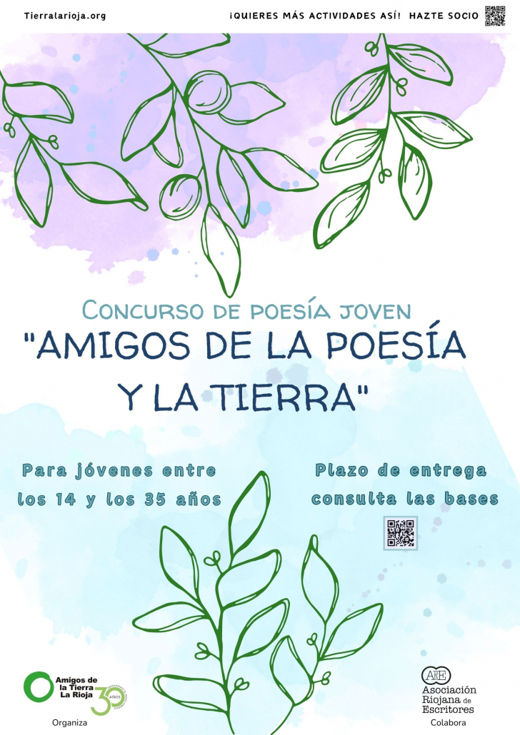 concurso de poesía joven “Amigos de la Poesía y la Tierra” 