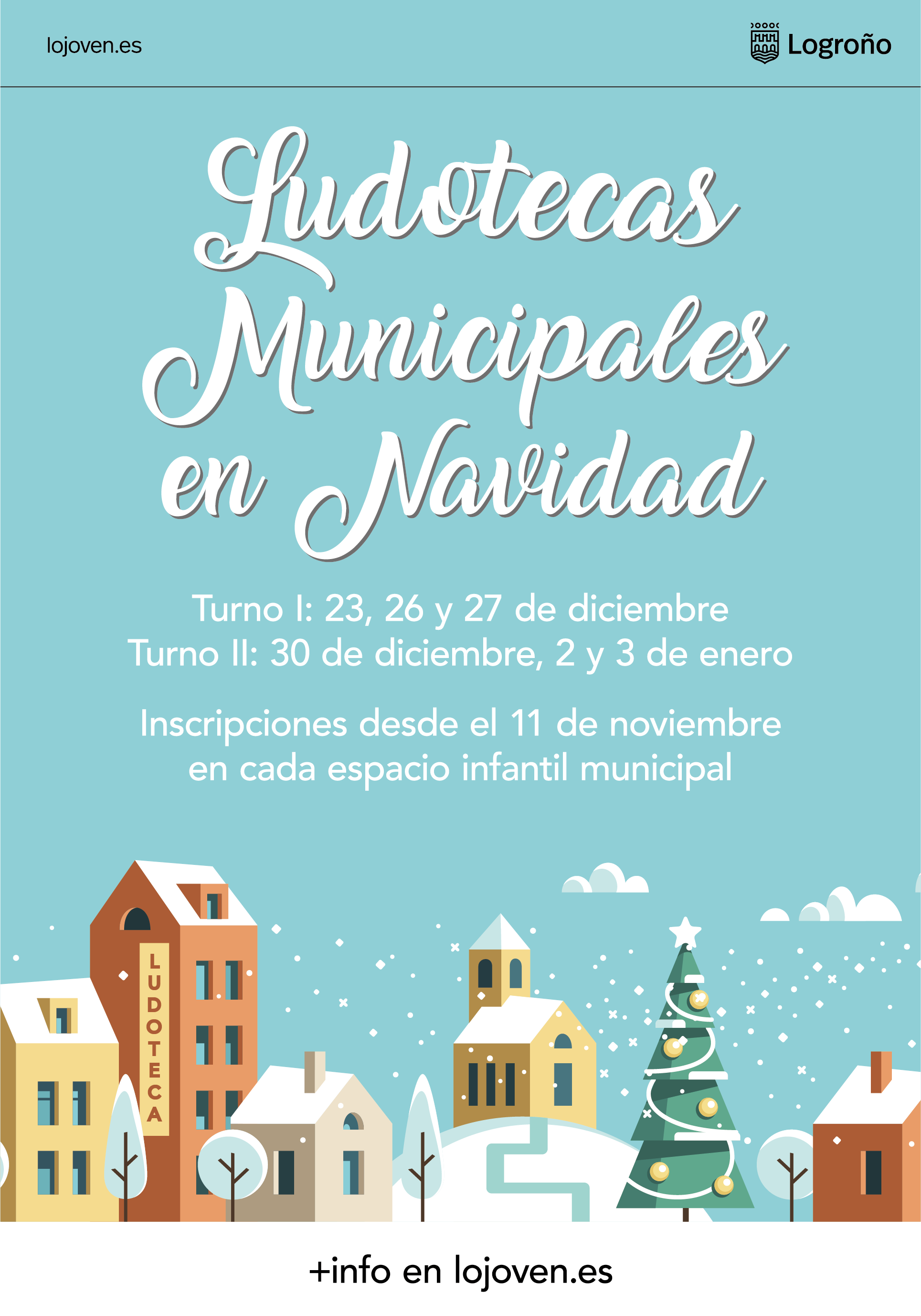 Ludotecas municipales Navidad 24/25