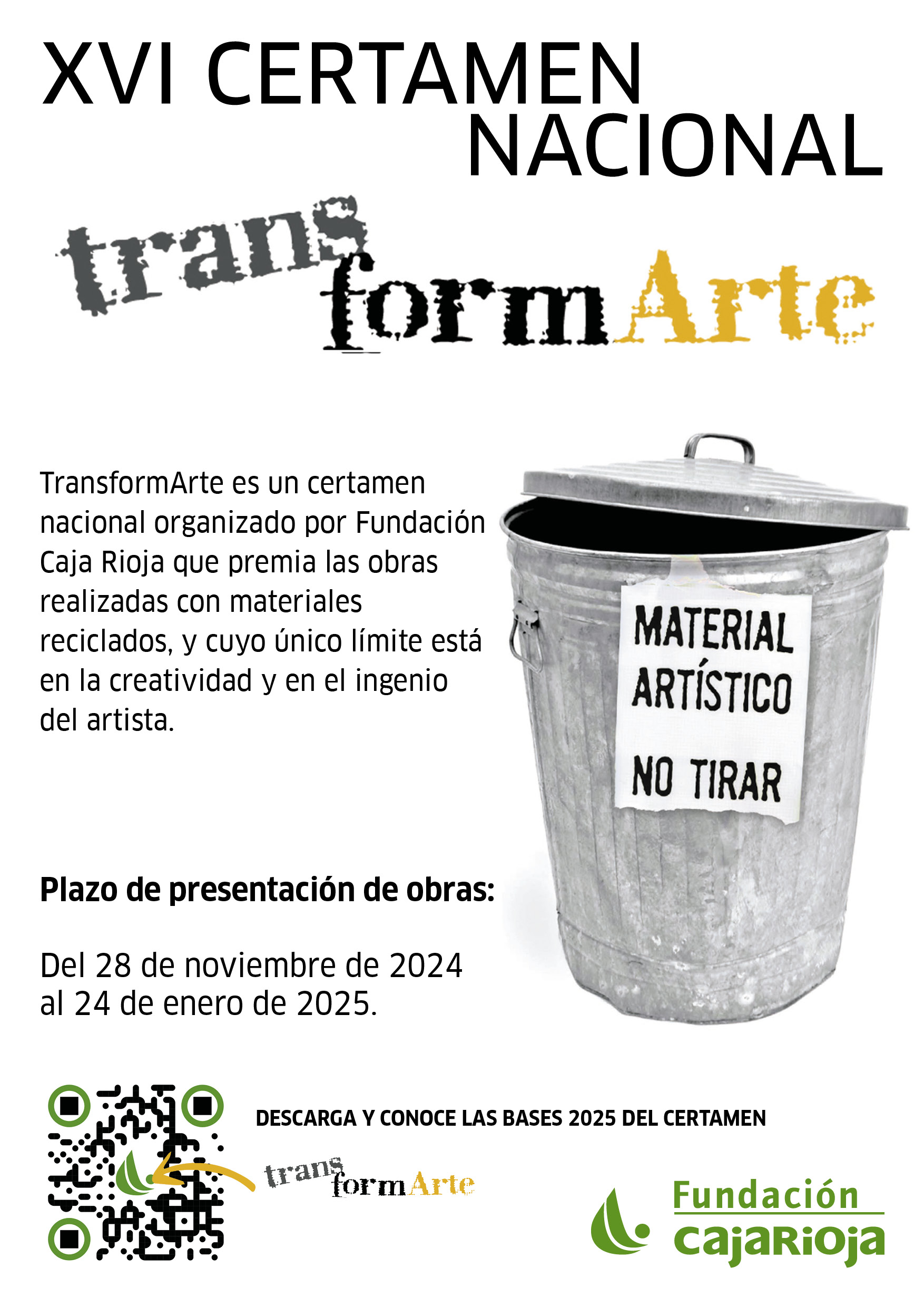 Imagen XVI Certamen nacional de Arte ‘TransformARTE’