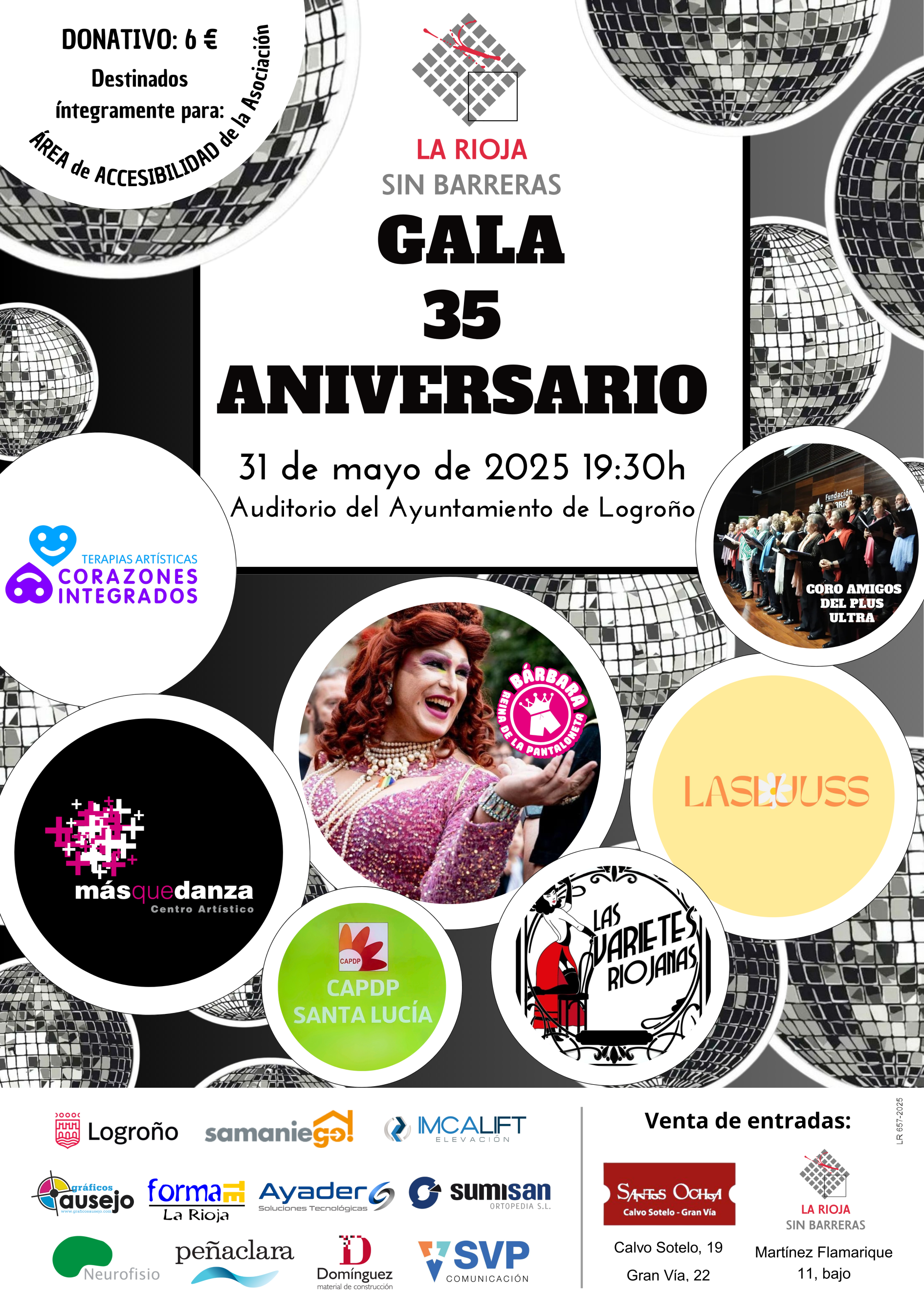 35 aniversario de la Asociación La Rioja Sin Barreras