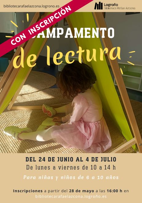 Campamento de lectura de Logroño