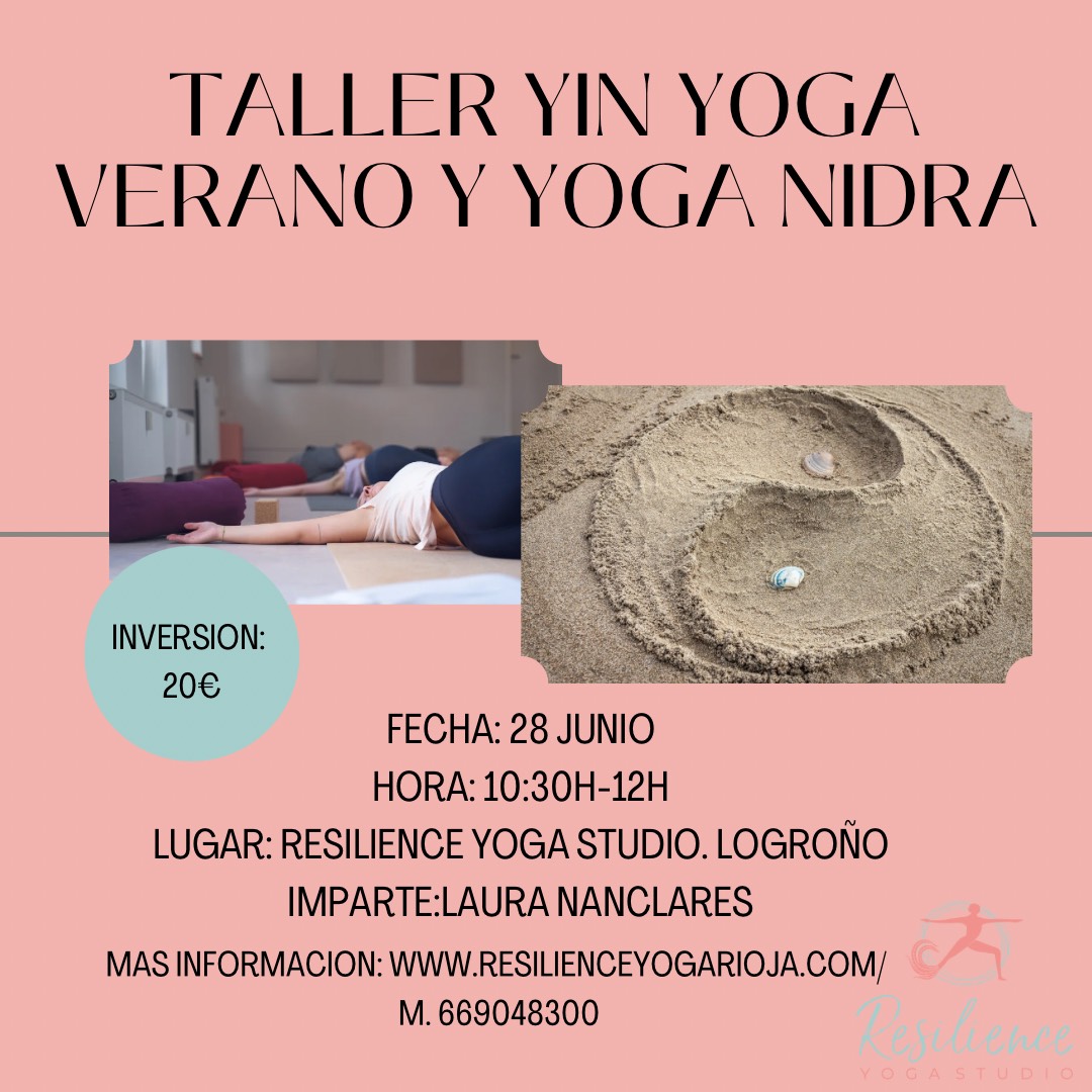 Taller Yin Yoga Verano y Yoga Nidra