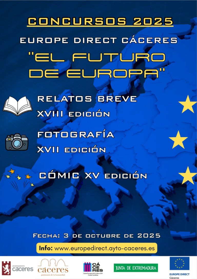 Imagen “El Futuro de Europa” XVIlI Edición de Relato breve XVIl Edición de Fotografía XV Edición de Cómic