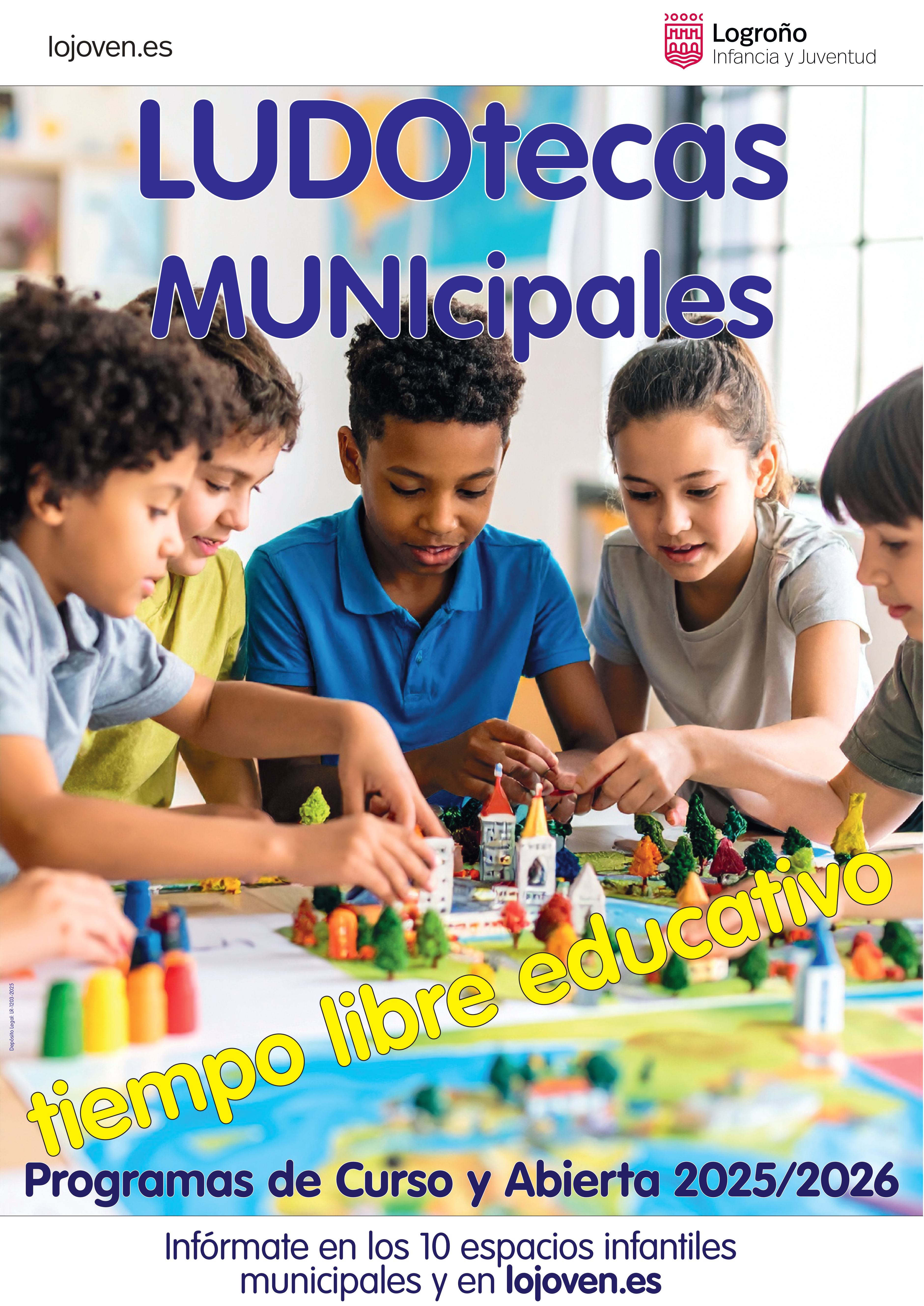 Ludotecas curso escolar y abierta