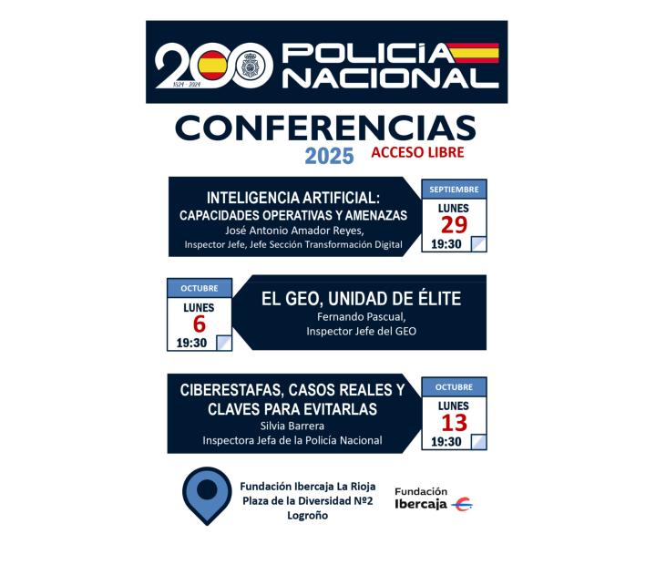 Policia Nacional Conferencias 2025