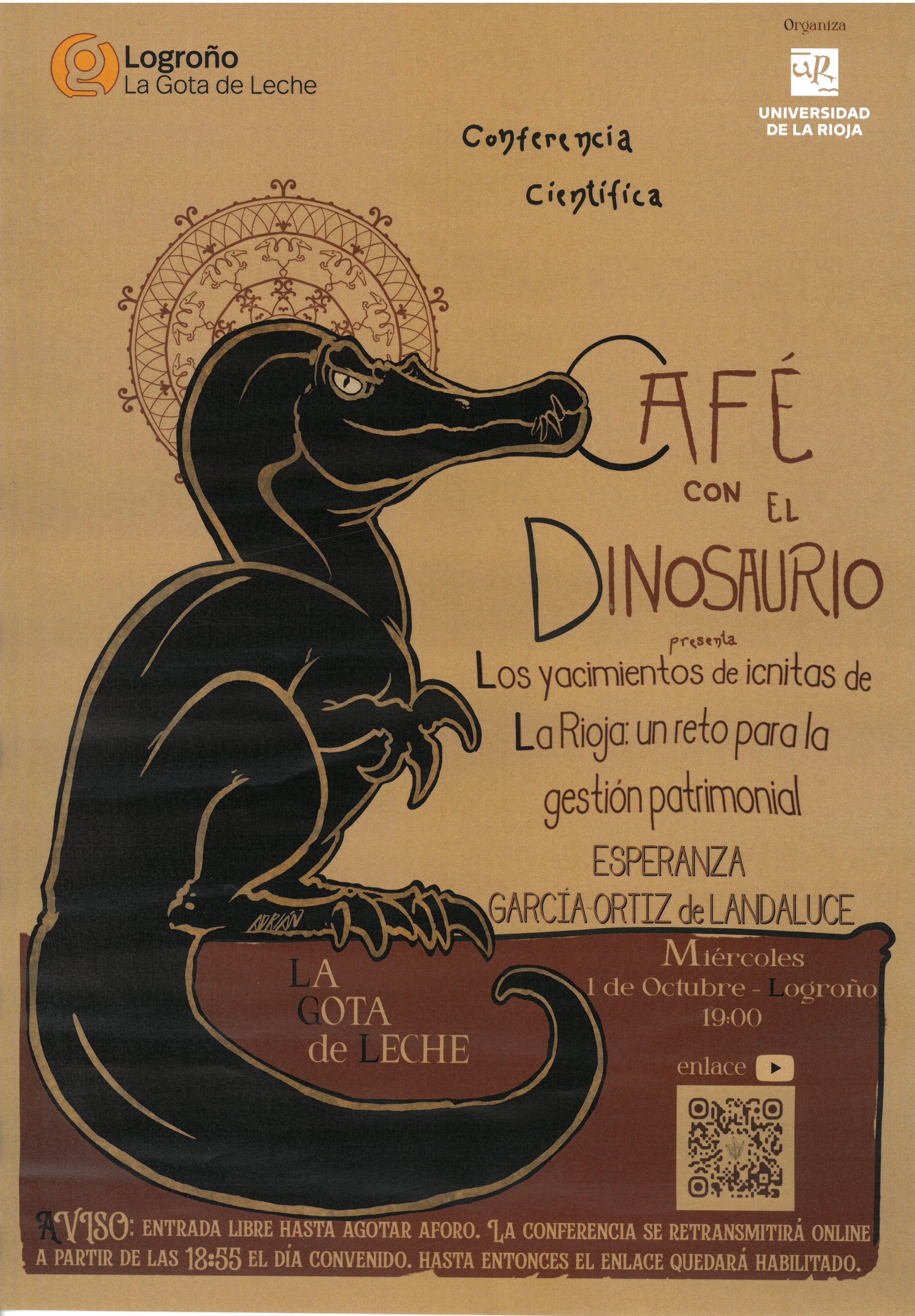 Café con el Dinosaurio