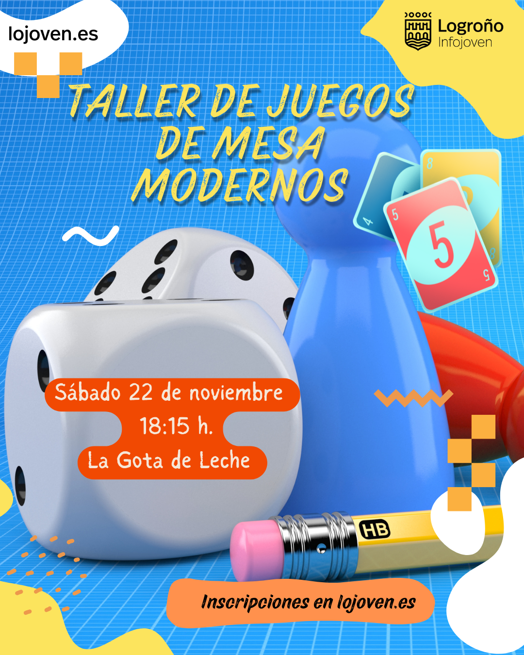 Taller juegos de mesa modernos noviembre