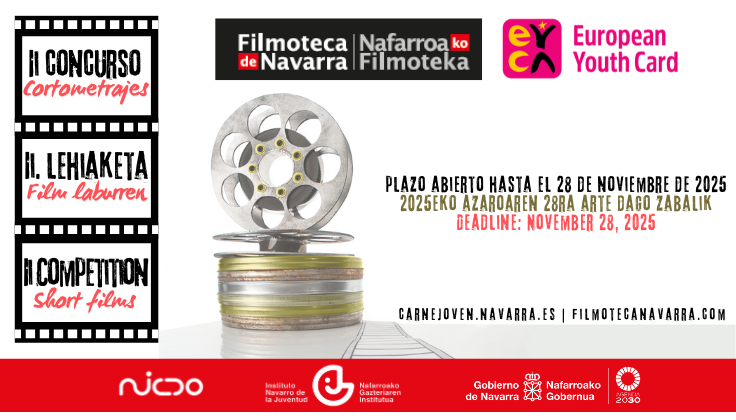 Imagen Concurso de cortometrajes para titulares de la Tarjeta Joven