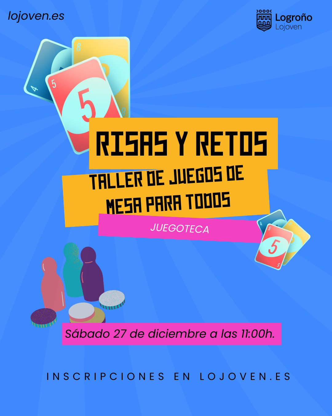 Risas y Retos: Taller de Juegos de Mesa para Todos