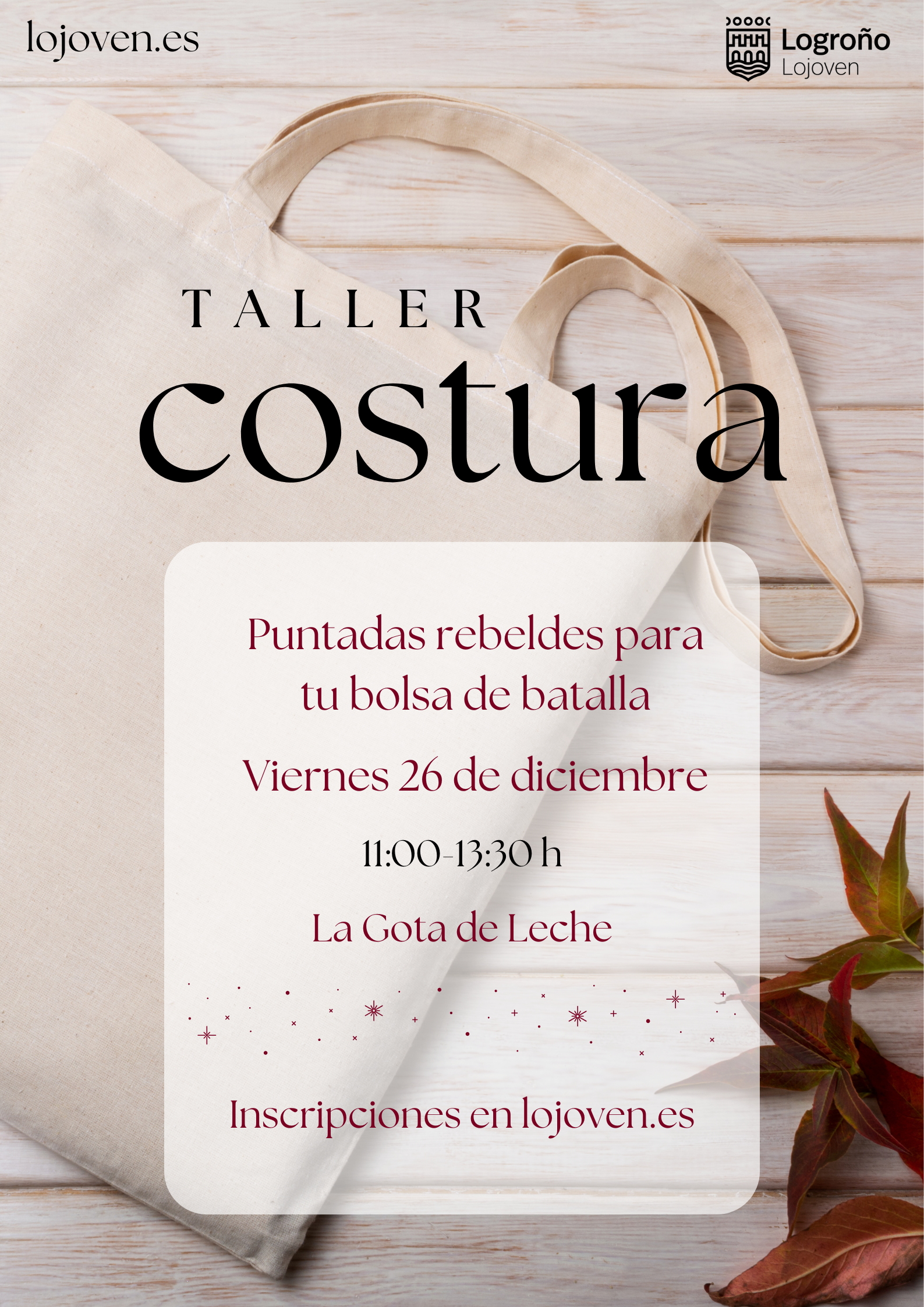 Puntadas rebeldes para tu bolsa de batalla