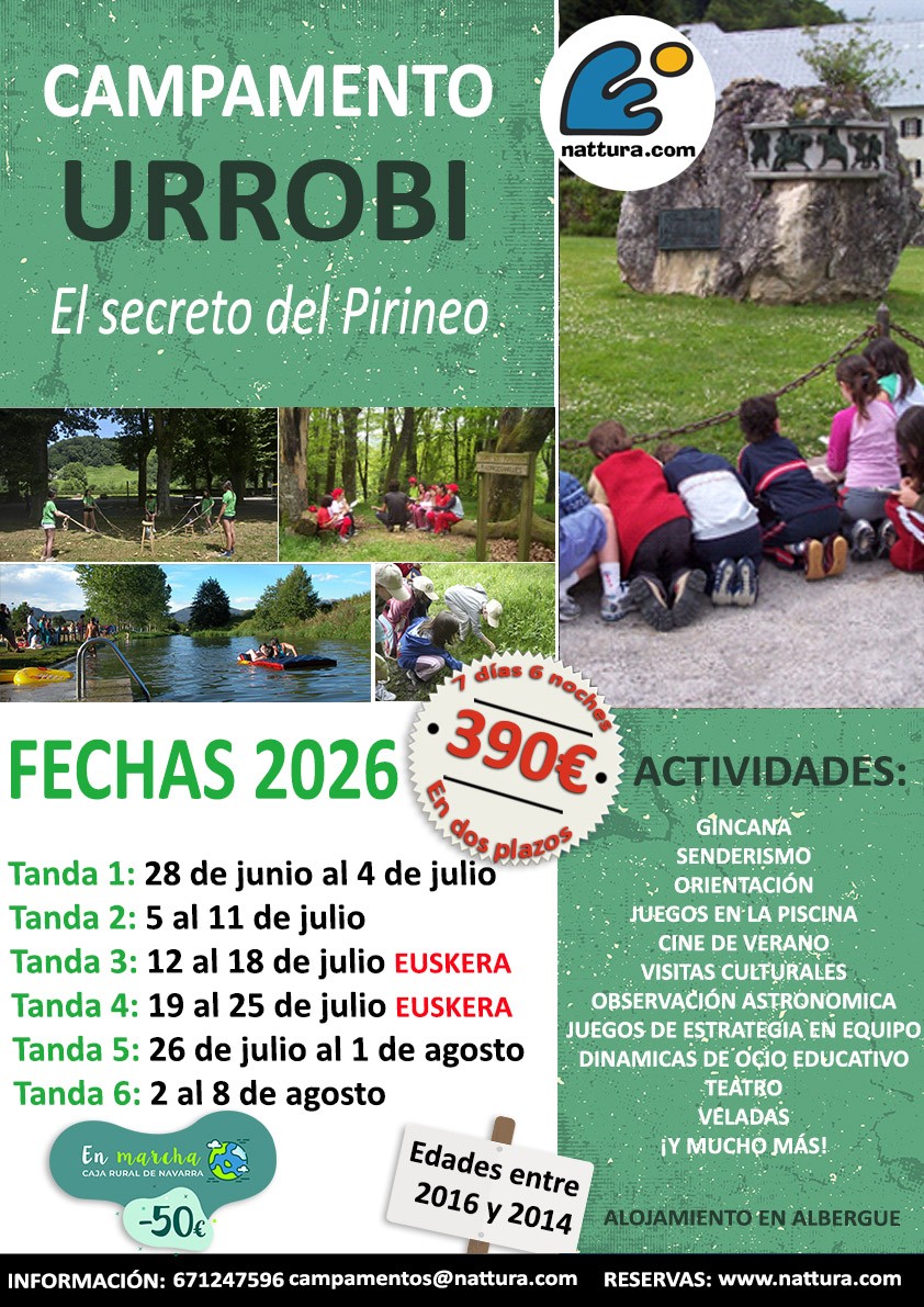 Imagen Campamento Urrobi: el secreto del Pirineo