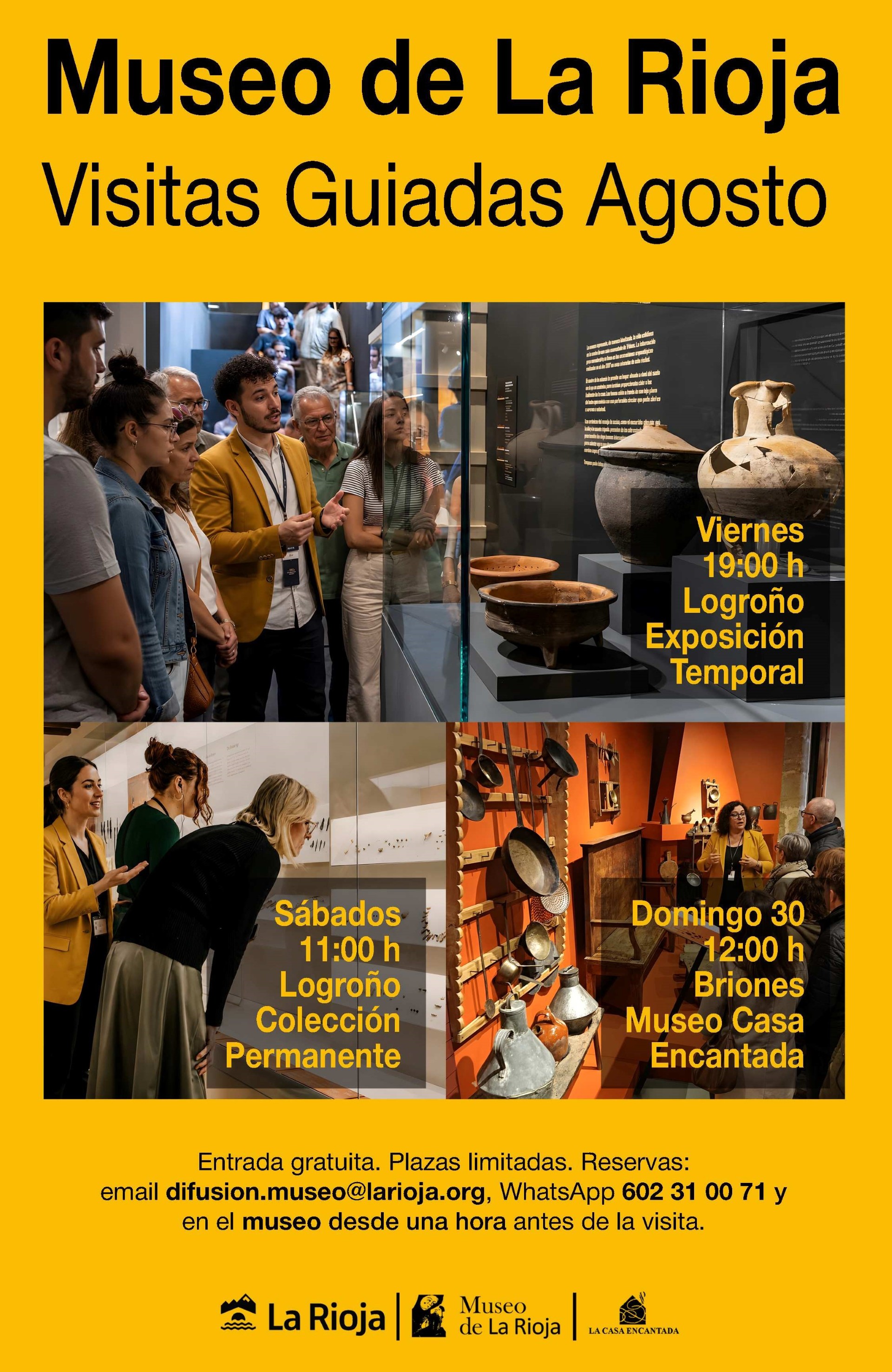 ¿Conoces el Museo de La Rioja? Mes de agosto