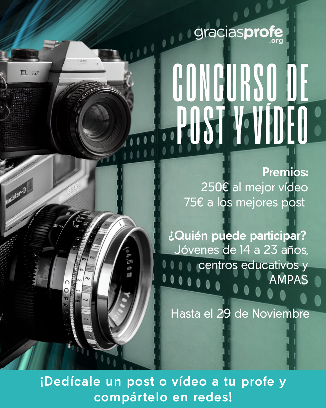 Imagen XIII edición del Concurso Nacional “Gracias Profe”
