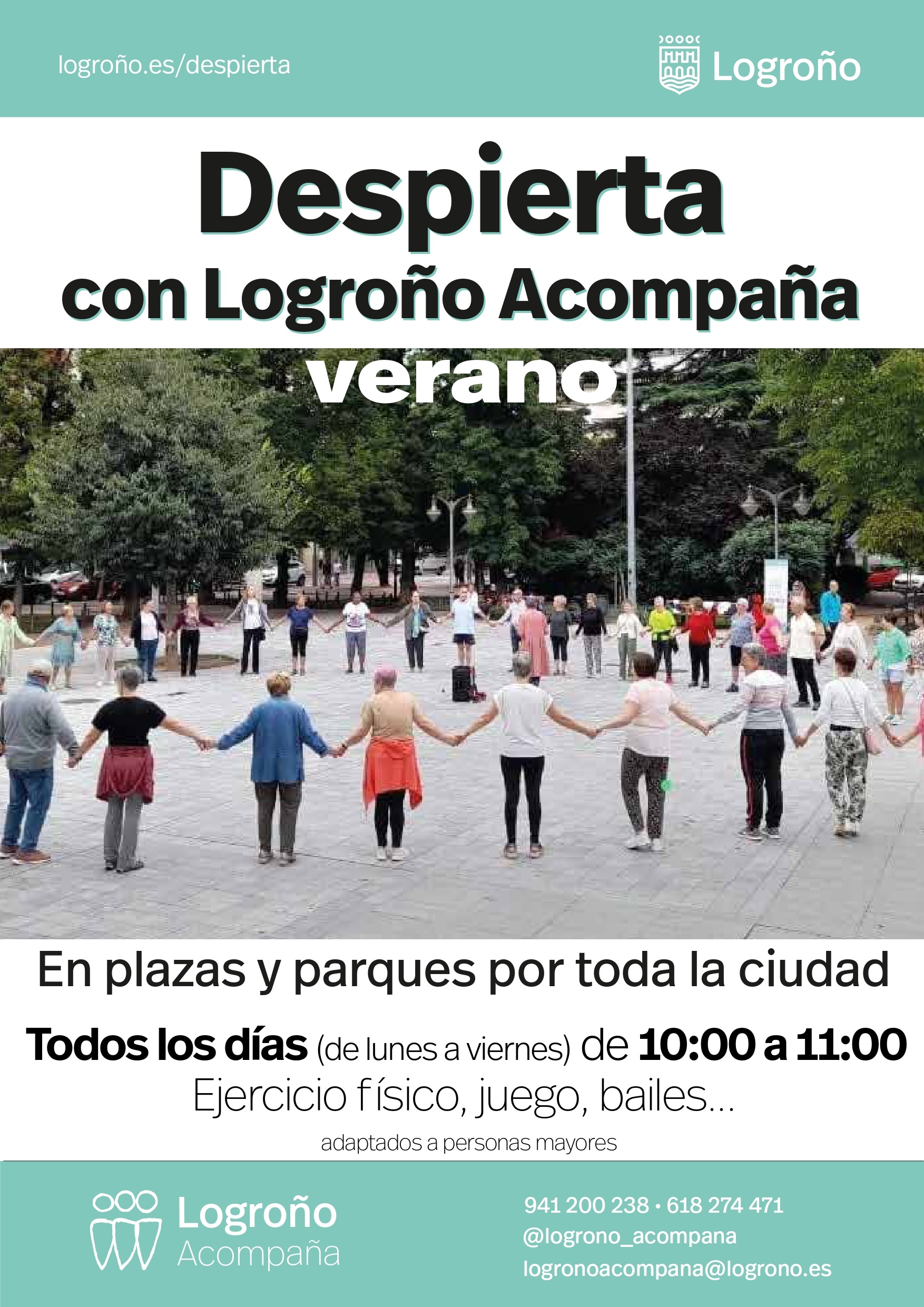 Cartel Logroño acompaña