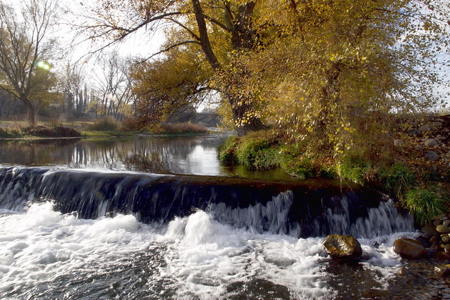 Foto de un tramo del Río Iregua