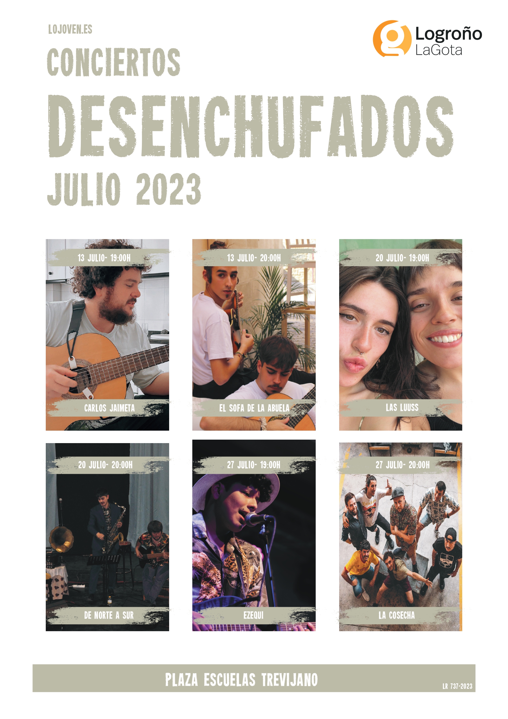 Cartel Desenchufados 2023