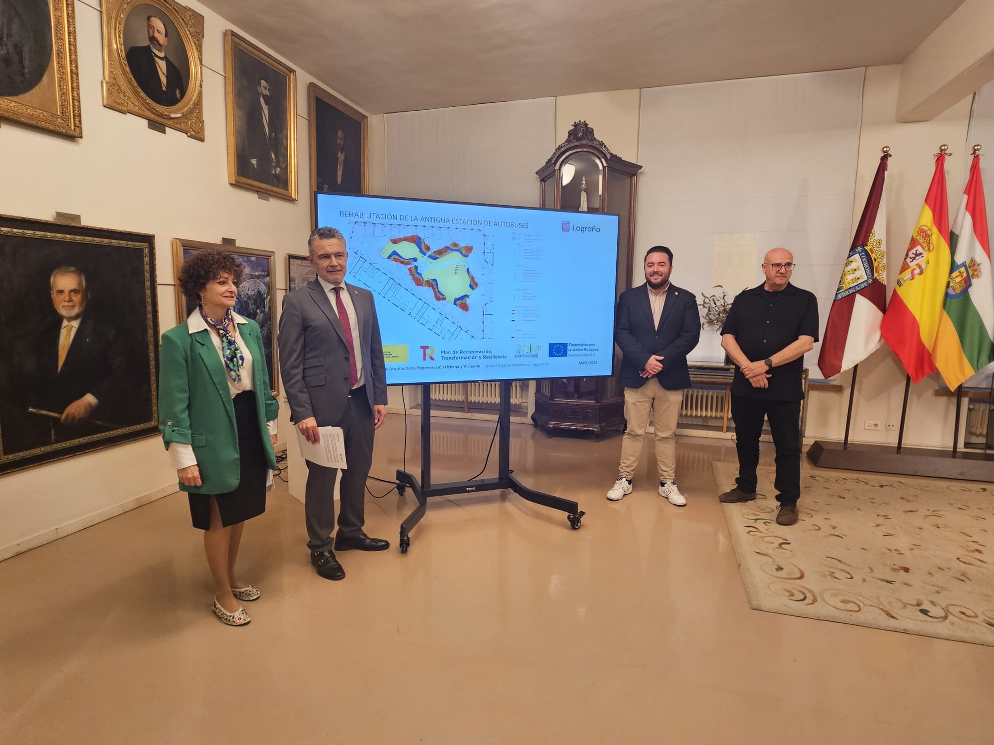Imagen de la rueda de prensa