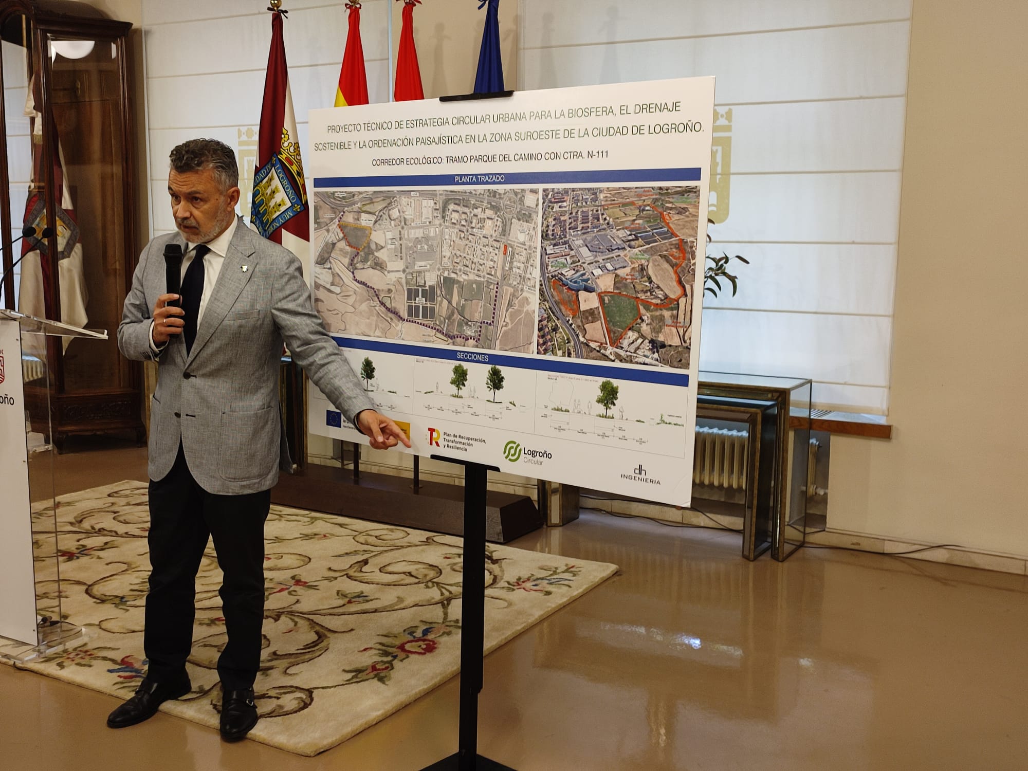 Imagen de la rueda de prensa