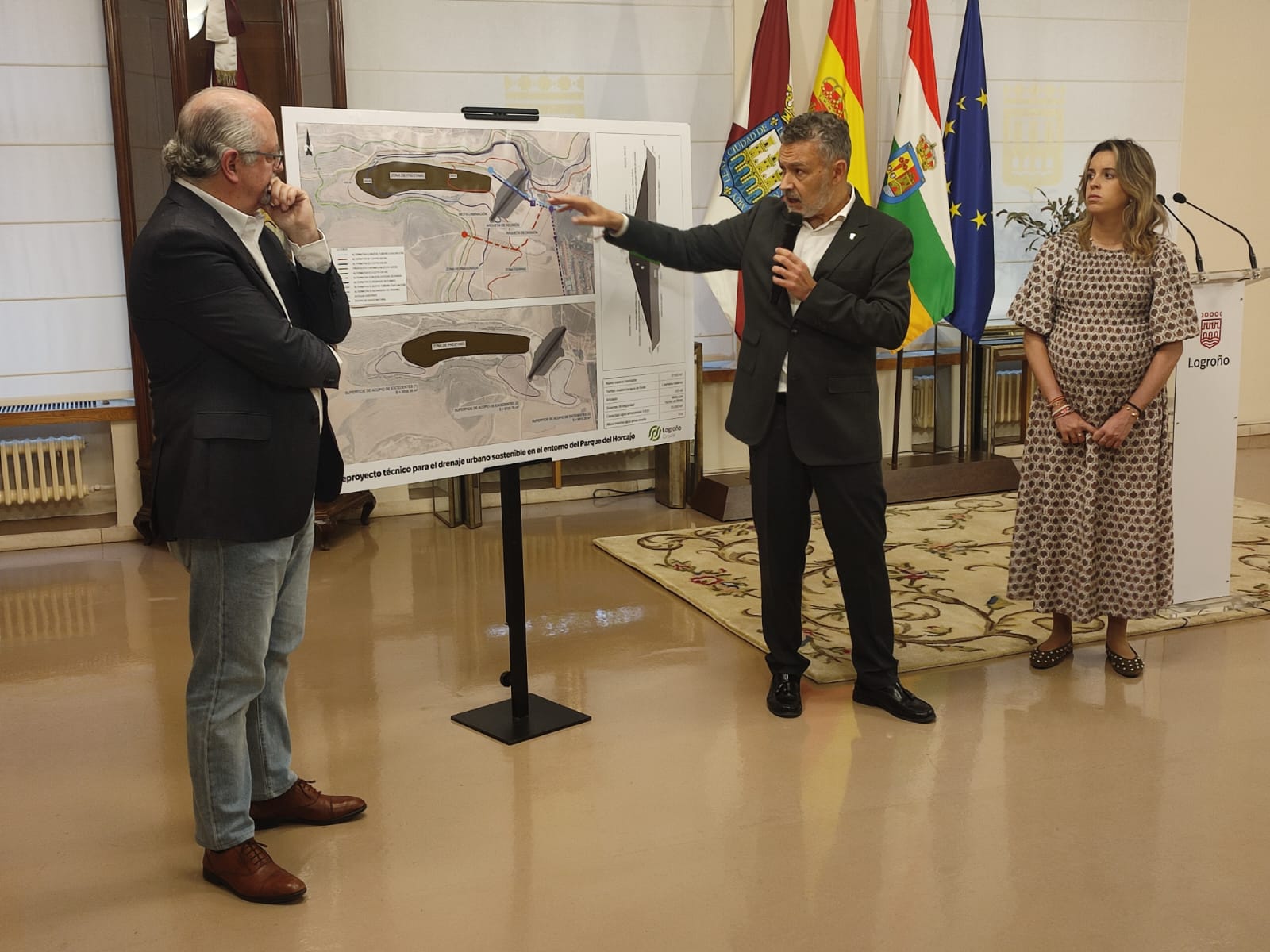 Imagen de la rueda de prensa