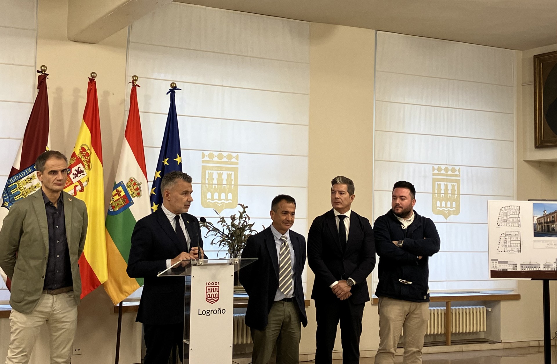 Imagen de la rueda de prensa