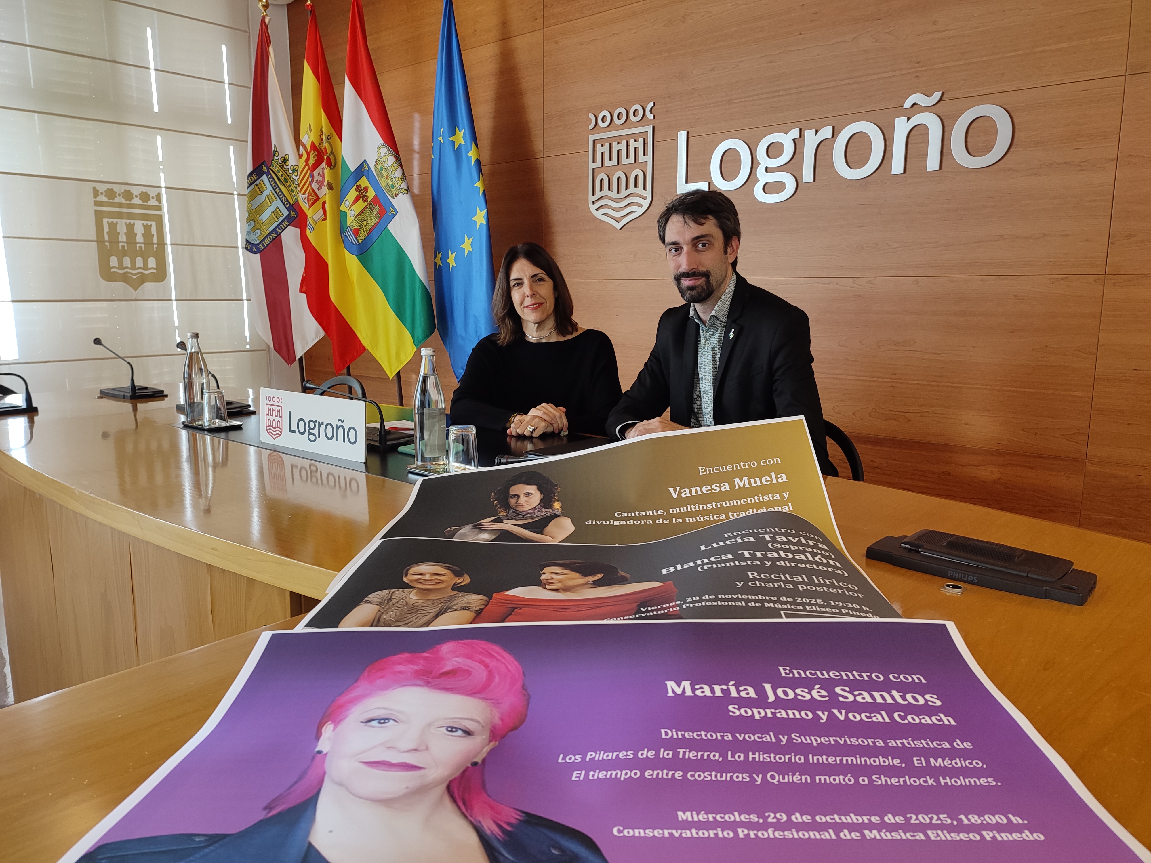 Imagen de la rueda de prensa
