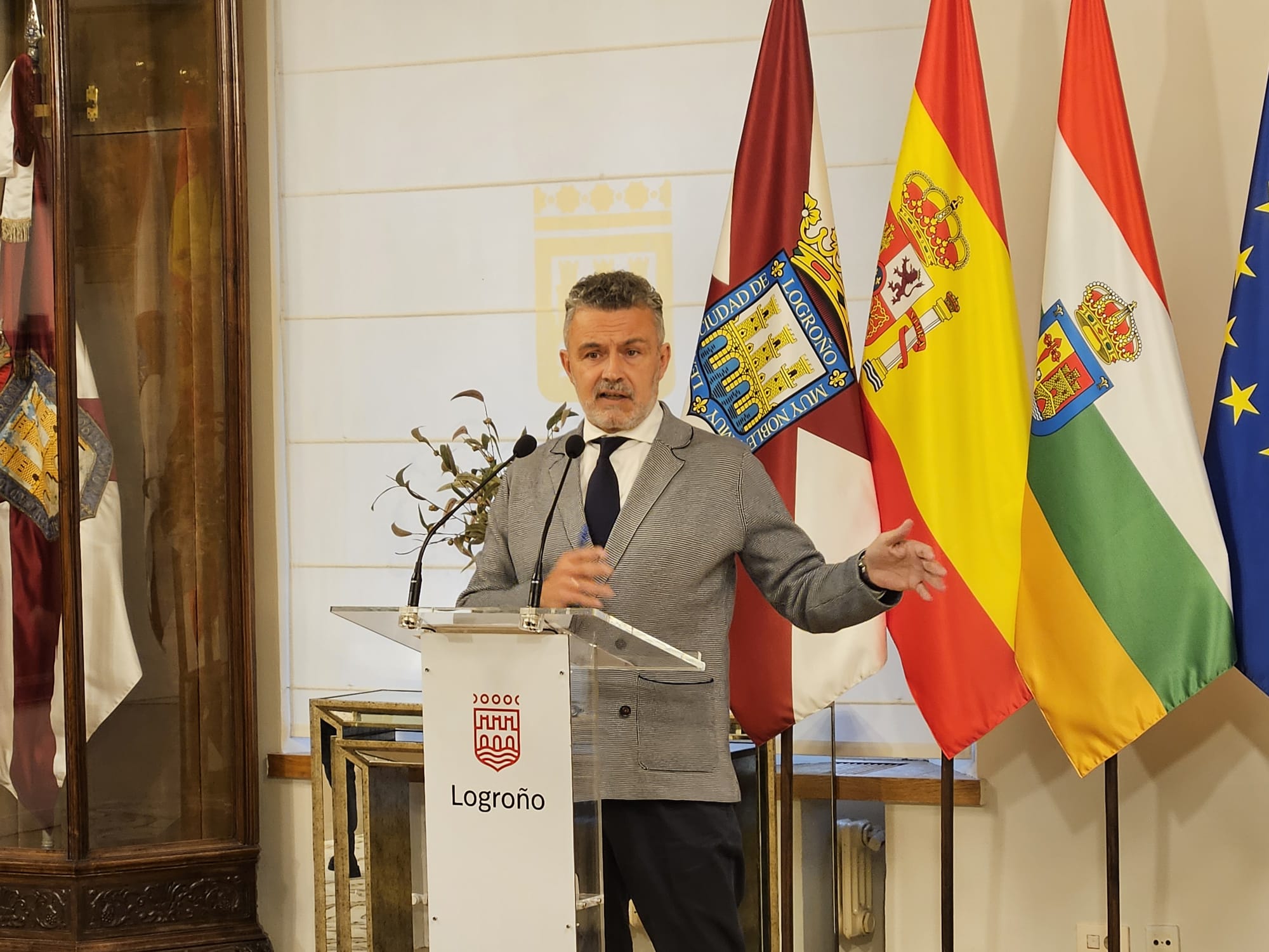 Imagen de la rueda de prensa