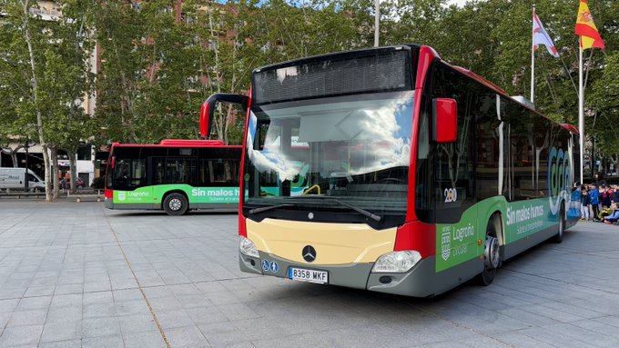 Imagen Siete líneas de autobús urbano de Logroño desviarán mañana su itinerario con motivo de la concentración del Día Internacional de las Mujeres