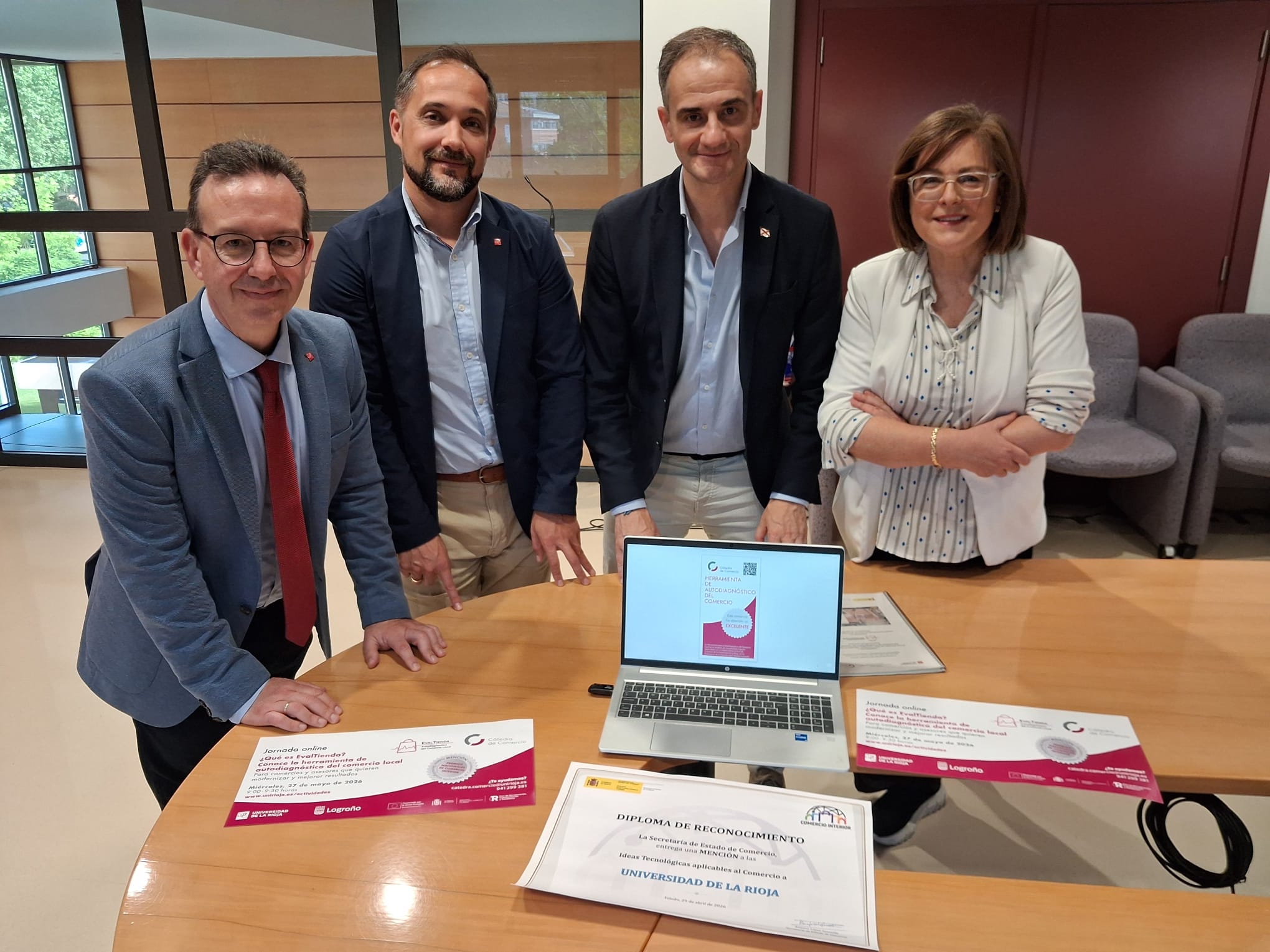 Imagen Una jornada ‘online’ presenta EvalTienda, la herramienta que impulsa el comercio local con más de 2.000 diagnósticos realizados, reconocida en los Premios Nacionales de Comercio Interior